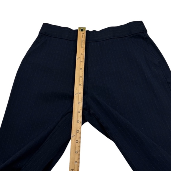 Elegant Navy Wide-Leg Pants - Picture 9 of 12